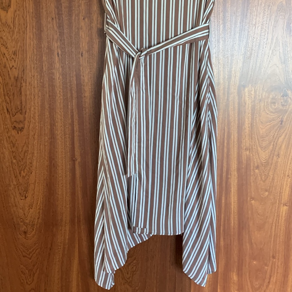 Peserico Handkerchief Striped Dress - Picture 5 of 13